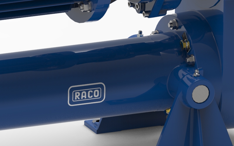 RACO重型电动执行器K1N5-600滚珠丝杠冲程600毫米